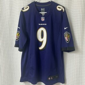 Baltimore Ravens Justin Tucker #9 Jersey NFL Nike Medium